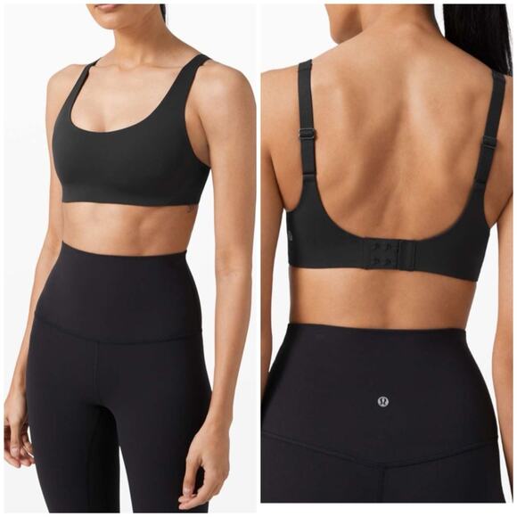 Lululemon in alignment bra black 2 NWT - Picture 2 of 9